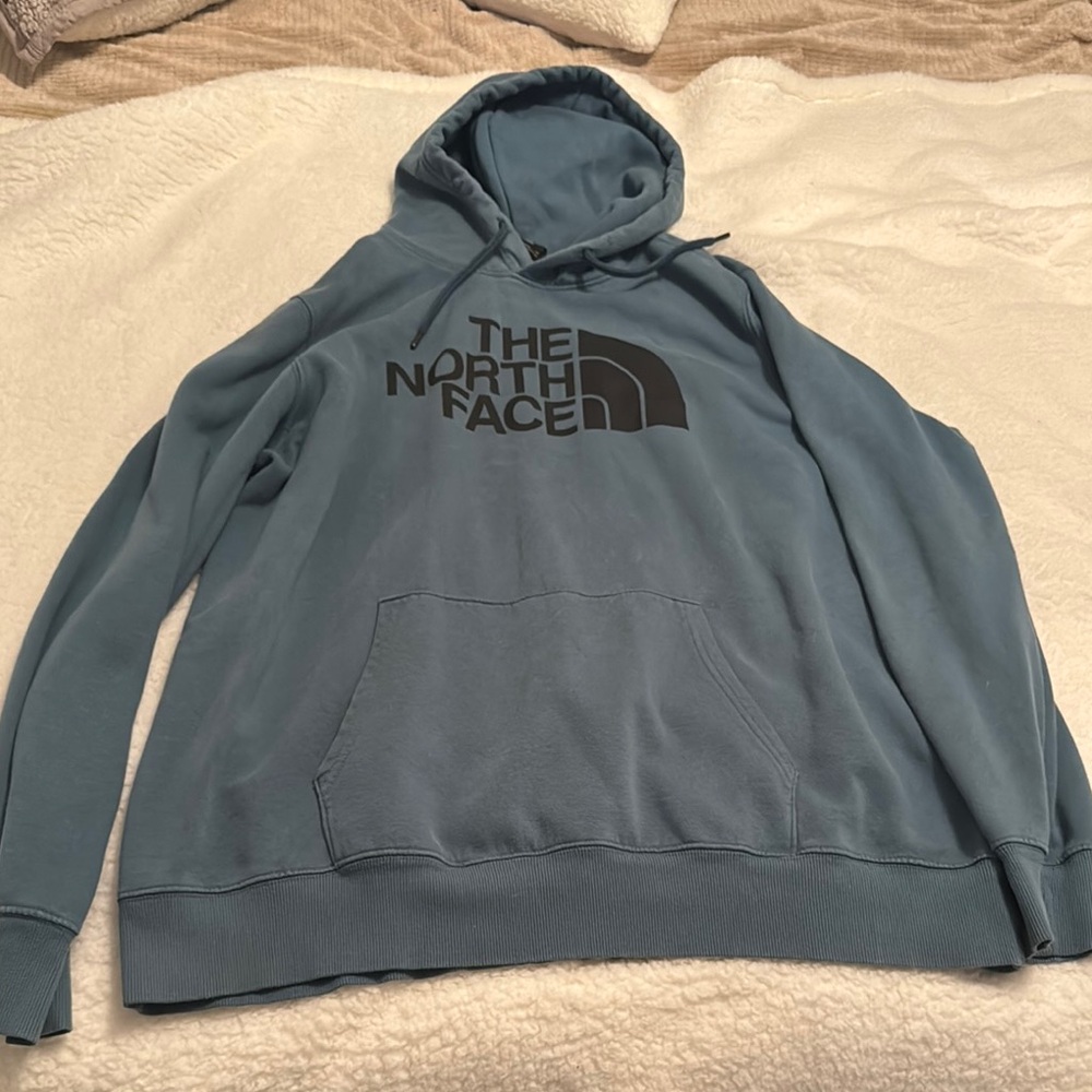 North Face Blue sweatshirt size XXL